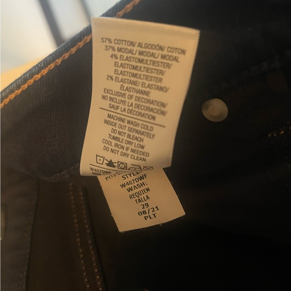 HUDSON Jeans Krista Requiem Super Skinny Jean Size 29 - Picture 9 of 12